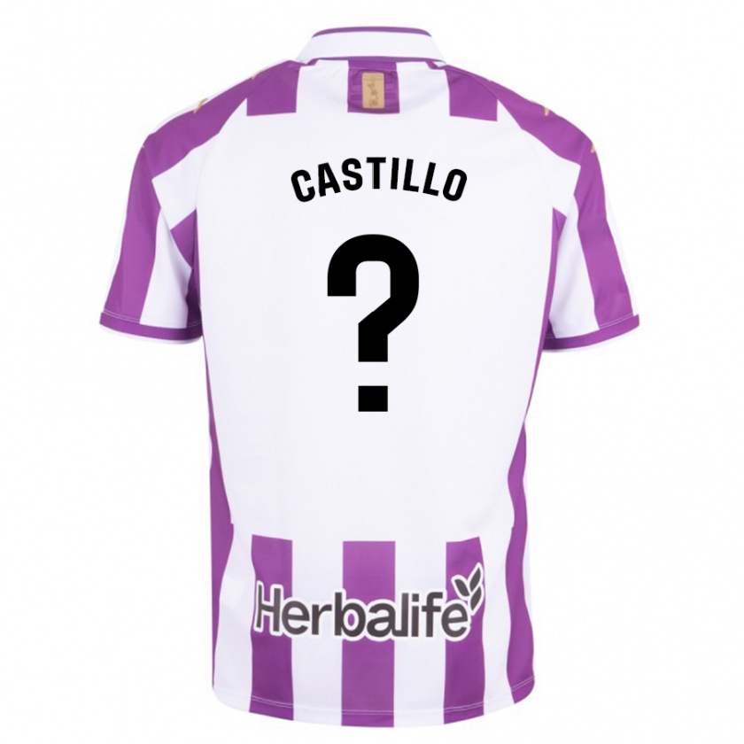 Kandiny Lapset Gonzalo Castillo #0 Purppura Kotipaita 2023/24 Lyhythihainen Paita T-Paita