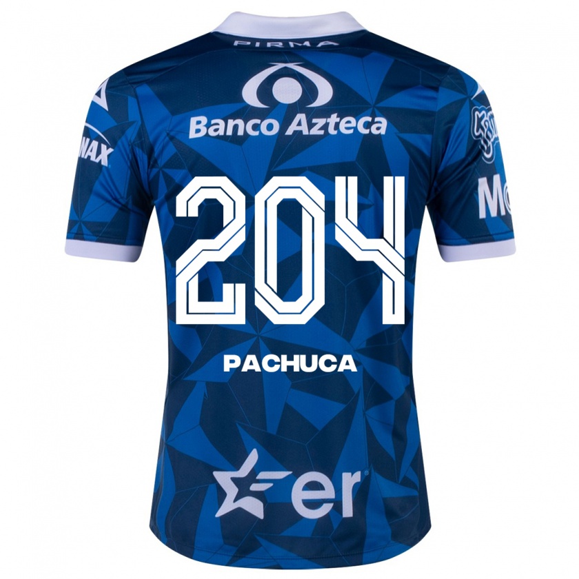 Kandiny Lapset José Pachuca #204 Sininen Vieraspaita 2023/24 Lyhythihainen Paita T-Paita