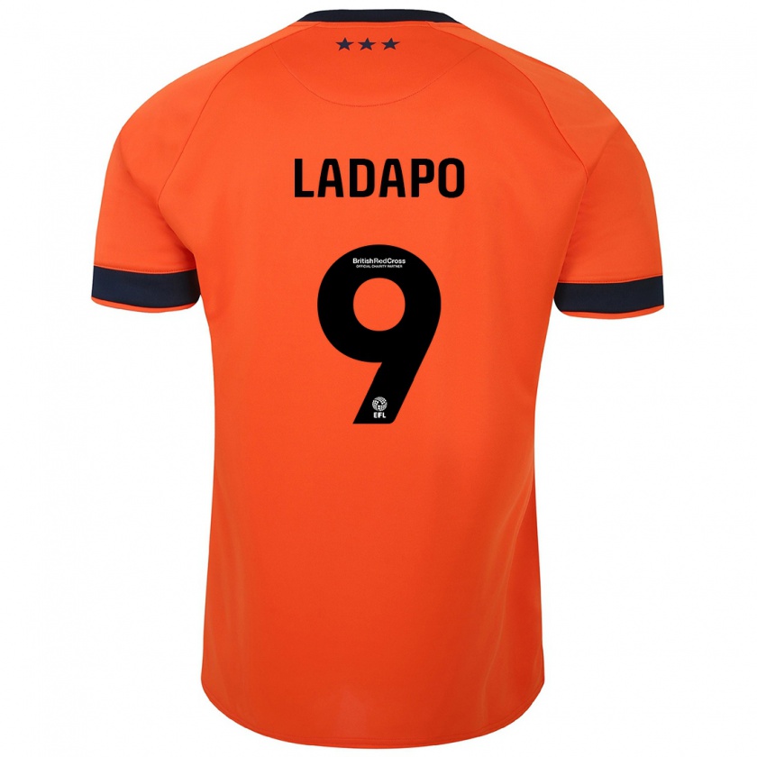 Kandiny Lapset Freddie Ladapo #9 Oranssi Vieraspaita 2023/24 Lyhythihainen Paita T-Paita