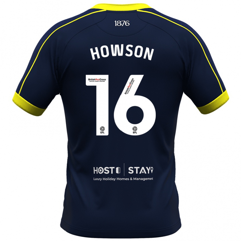 Kandiny Miesten Jonathan Howson #16 Laivasto Vieraspaita 2023/24 Lyhythihainen Paita T-Paita