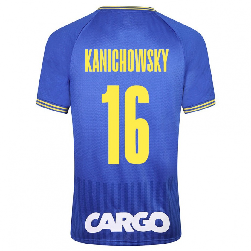Kandiny Miesten Gabi Kanichowsky #16 Sininen Vieraspaita 2023/24 Lyhythihainen Paita T-Paita