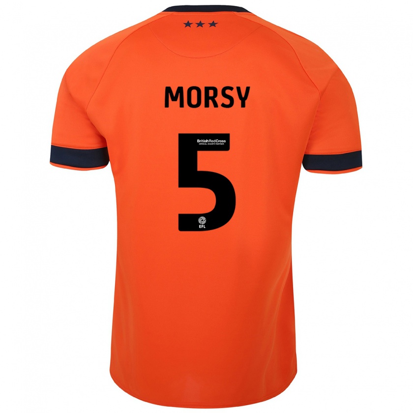 Kandiny Naisten Samy Morsy #5 Oranssi Vieraspaita 2023/24 Lyhythihainen Paita T-Paita