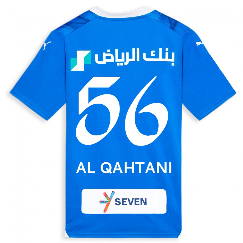 Kandiny Lapset Mohammed Al-Qahtani #56 Sininen Kotipaita 2023/24 Lyhythihainen Paita T-Paita