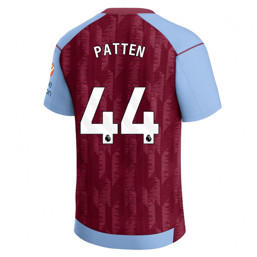 Kandiny Miesten Anna Patten #44 Claret Blue Kotipaita 2023/24 Lyhythihainen Paita T-Paita