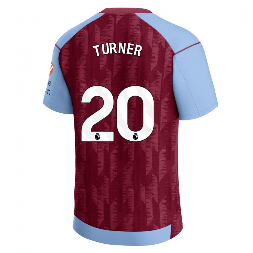 Kandiny Miesten Danielle Turner #20 Claret Blue Kotipaita 2023/24 Lyhythihainen Paita T-Paita