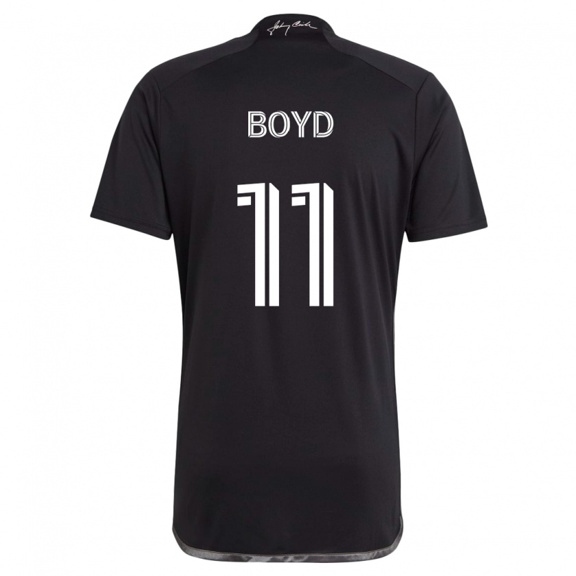 Kandiny Lapset Tyler Boyd #11 Musta Vieraspaita 2024/25 Lyhythihainen Paita T-Paita