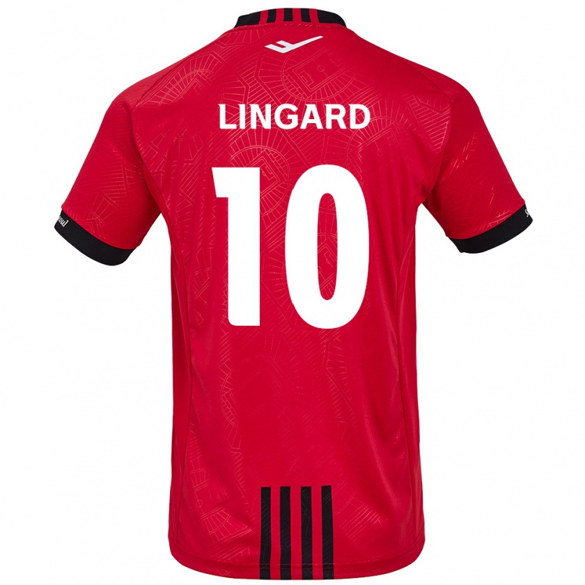 Kandiny Miesten Jesse Lingard #10 Punamusta Kotipaita 2024/25 Lyhythihainen Paita T-Paita