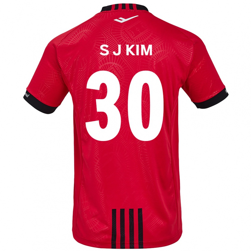 Kandiny Miesten Ju-Sung Kim #30 Punamusta Kotipaita 2024/25 Lyhythihainen Paita T-Paita