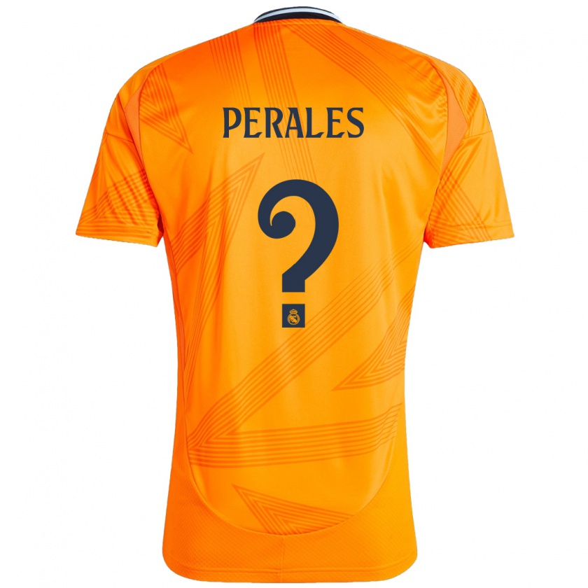 Kandiny Lapset Miguel Perales #0 Oranssi Vieraspaita 2024/25 Lyhythihainen Paita T-Paita