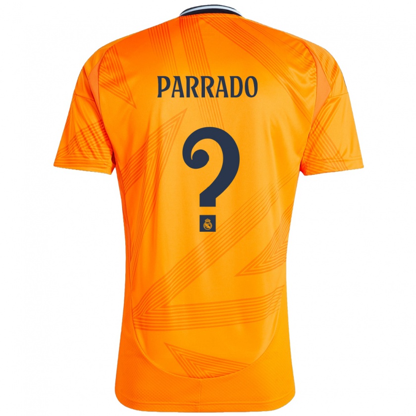 Kandiny Lapset Diego Parrado #0 Oranssi Vieraspaita 2024/25 Lyhythihainen Paita T-Paita