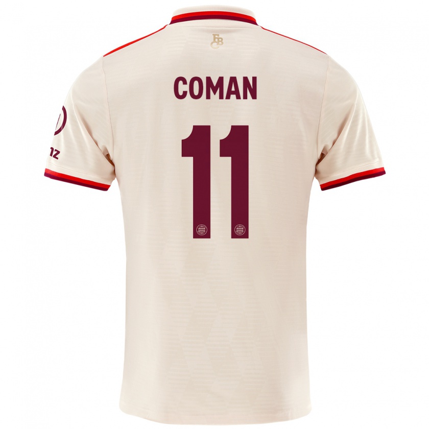 Kandiny Lapset Kingsley Coman #11 Liinavaatteet Kolmas Sarja 2024/25 Lyhythihainen Paita T-Paita