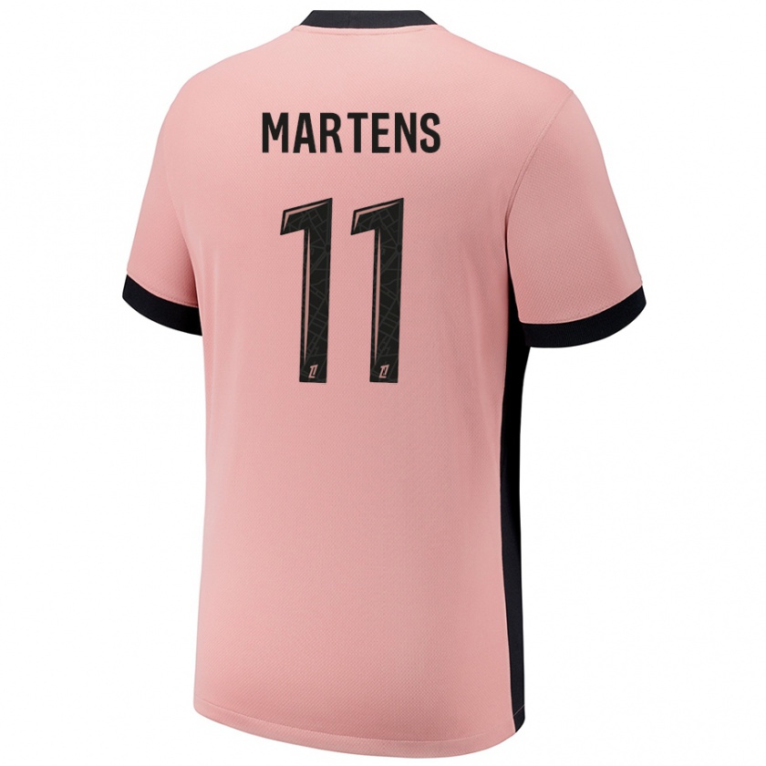 Kandiny Lapset Lieke Martens #11 Ruosteen Pinkki Kolmas Sarja 2024/25 Lyhythihainen Paita T-Paita