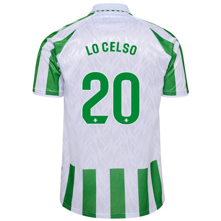 Kandiny Lapset Giovani Lo Celso #20 Valkoinen Sininen Kotipaita 2024/25 Lyhythihainen Paita T-Paita