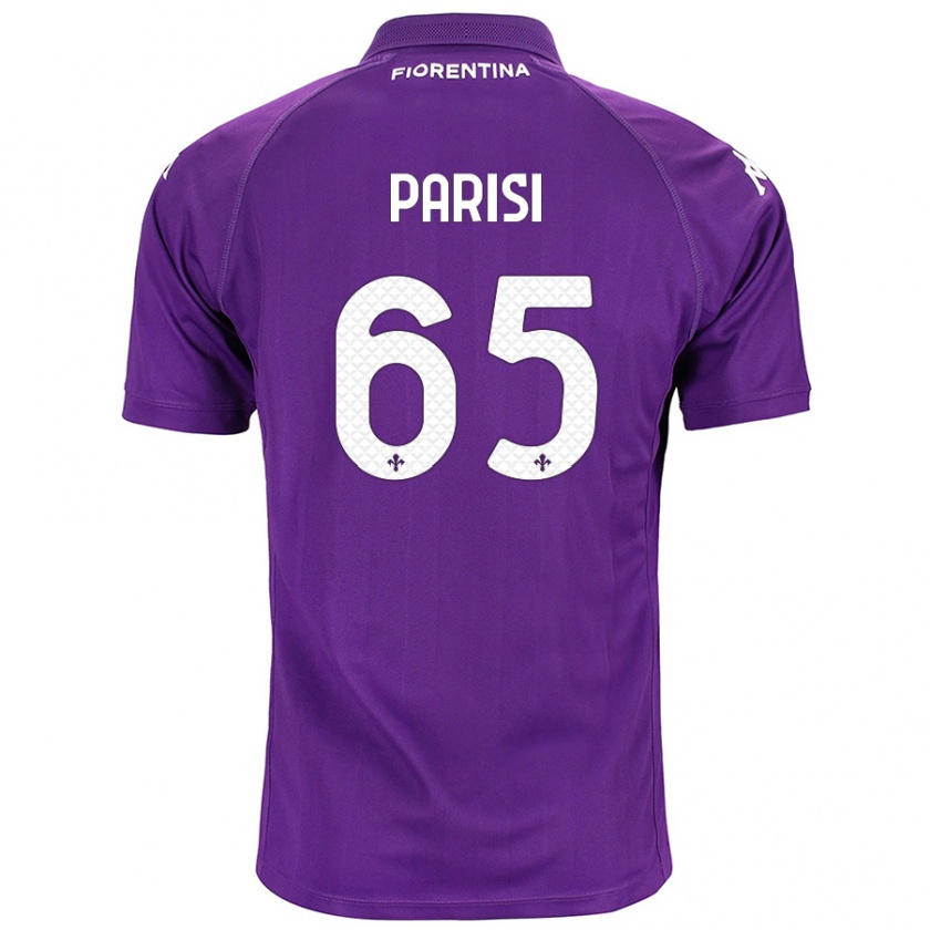 Kandiny Lapset Fabiano Parisi #65 Violetti Kotipaita 2024/25 Lyhythihainen Paita T-Paita