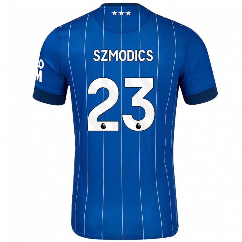 Kandiny Lapset Sammie Szmodics #23 Tummansininen Kotipaita 2024/25 Lyhythihainen Paita T-Paita