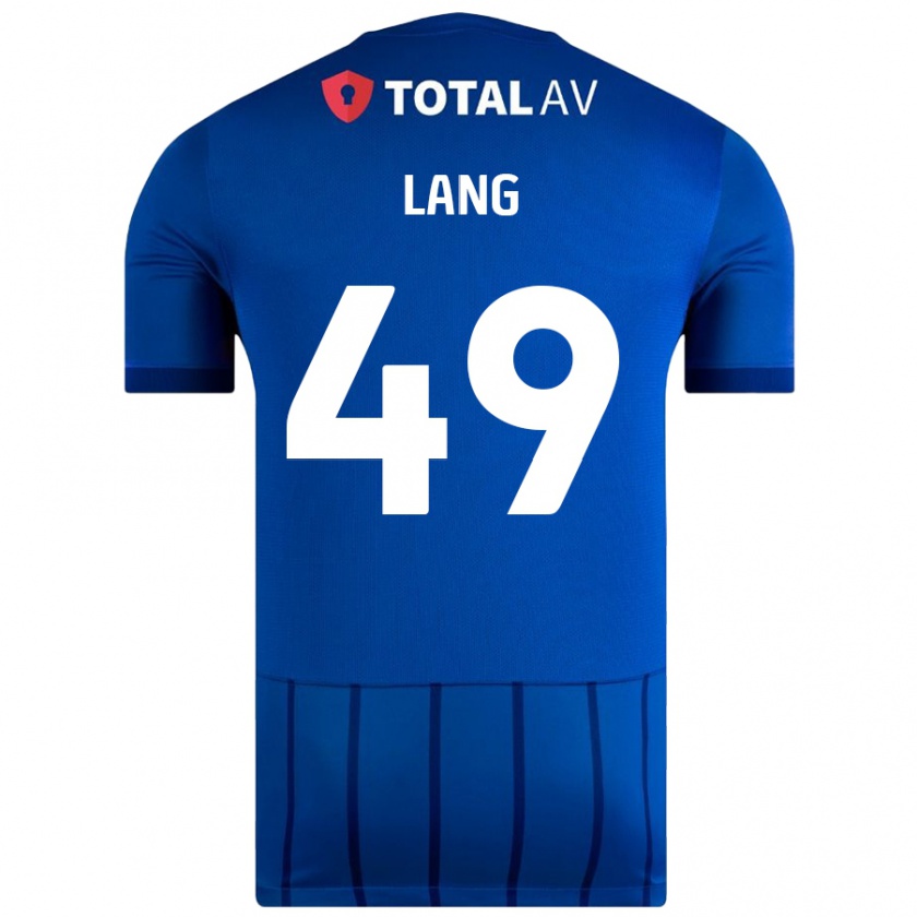 Kandiny Lapset Callum Lang #49 Sininen Kotipaita 2024/25 Lyhythihainen Paita T-Paita