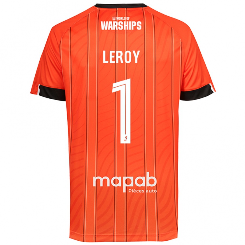 Kandiny Miesten Benjamin Leroy #1 Oranssi Kotipaita 2024/25 Lyhythihainen Paita T-Paita