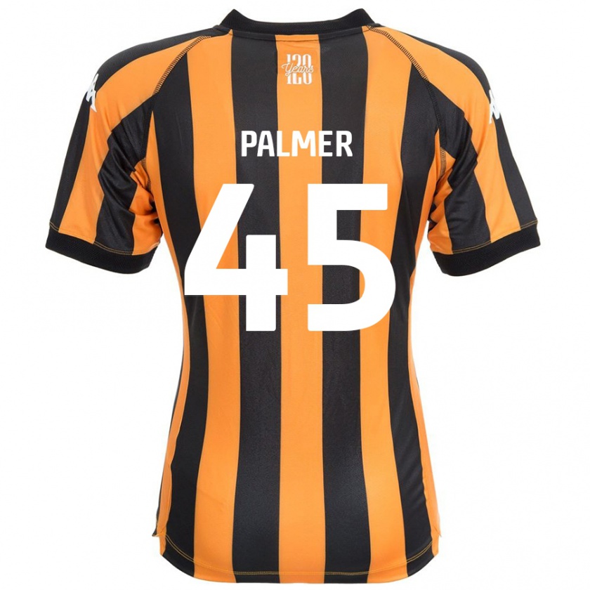 Kandiny Lapset Kasey Palmer #45 Musta Amber Kotipaita 2024/25 Lyhythihainen Paita T-Paita