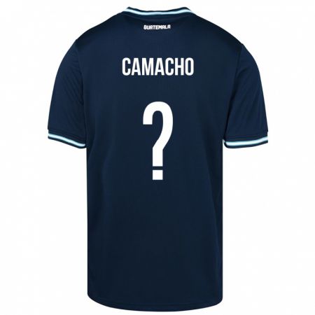 Kandiny Lapset Guatemala Samuel Camacho #0 Sininen Vieraspaita 24-26 Lyhythihainen Paita T-Paita