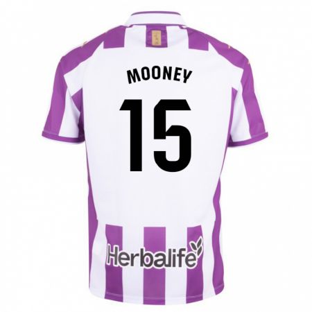 Kandiny Lapset Fionn Mooney #15 Purppura Kotipaita 2023/24 Lyhythihainen Paita T-Paita