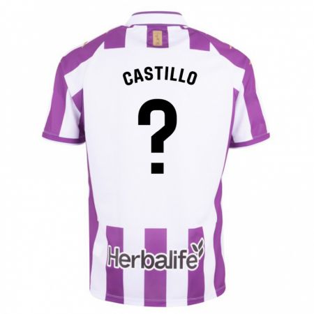 Kandiny Lapset Gonzalo Castillo #0 Purppura Kotipaita 2023/24 Lyhythihainen Paita T-Paita