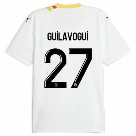 Kandiny Lapset Morgan Guilavogui #27 Musta Vieraspaita 2023/24 Lyhythihainen Paita T-Paita