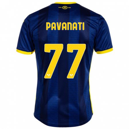 Kandiny Lapset Alessandro Pavanati #77 Laivasto Kotipaita 2023/24 Lyhythihainen Paita T-Paita