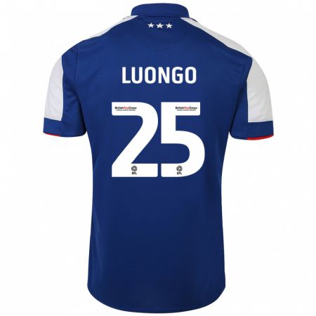 Kandiny Lapset Massimo Luongo #25 Sininen Kotipaita 2023/24 Lyhythihainen Paita T-Paita