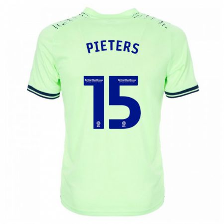 Kandiny Lapset Erik Pieters #15 Laivasto Vieraspaita 2023/24 Lyhythihainen Paita T-Paita