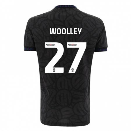 Kandiny Lapset Jesse Woolley #27 Musta Vieraspaita 2023/24 Lyhythihainen Paita T-Paita