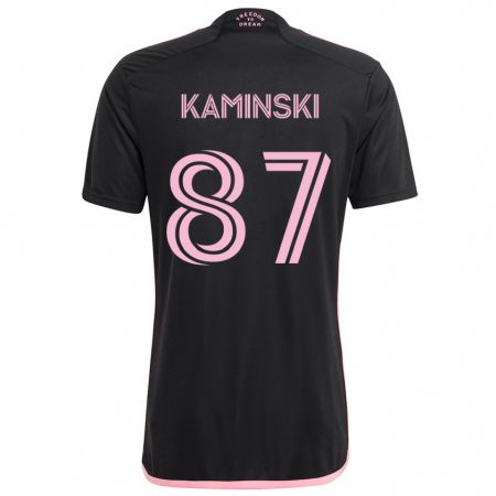 Kandiny Lapset Brett Kaminski #87 Musta Vieraspaita 2024/25 Lyhythihainen Paita T-Paita