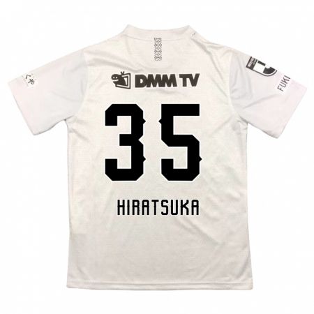 Kandiny Lapset Yuto Hiratsuka #35 Harmaa Musta Vieraspaita 2024/25 Lyhythihainen Paita T-Paita