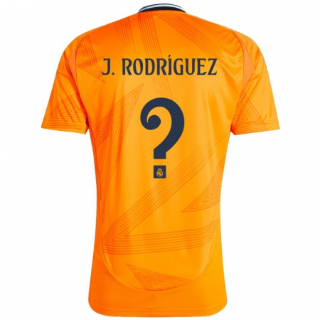 Kandiny Lapset Juan Rodríguez #0 Oranssi Vieraspaita 2024/25 Lyhythihainen Paita T-Paita