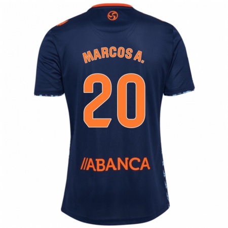 Kandiny Naisten Marcos Alonso #20 Musta Punainen Vieraspaita 2024/25 Lyhythihainen Paita T-Paita