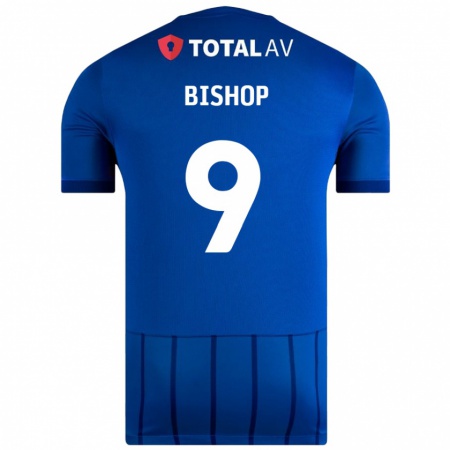 Kandiny Lapset Colby Bishop #9 Sininen Kotipaita 2024/25 Lyhythihainen Paita T-Paita