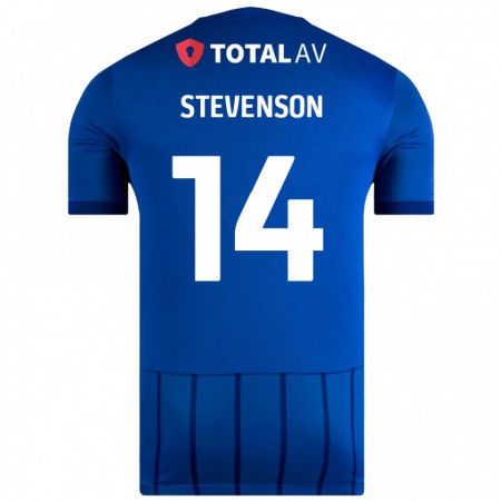 Kandiny Lapset Ben Stevenson #14 Sininen Kotipaita 2024/25 Lyhythihainen Paita T-Paita