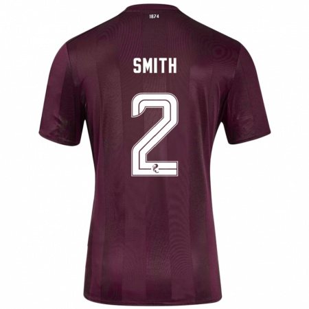 Kandiny Lapset Lucas Smith #2 Burgundia Kotipaita 2024/25 Lyhythihainen Paita T-Paita