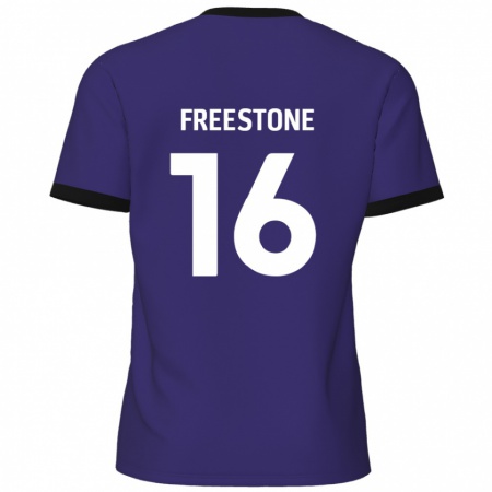 Kandiny Lapset Lewis Freestone #16 Violetti Vieraspaita 2024/25 Lyhythihainen Paita T-Paita