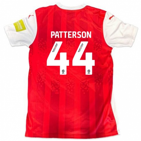 Kandiny Miesten Phoenix Patterson #44 Punainen Valkoinen Kotipaita 2024/25 Lyhythihainen Paita T-Paita