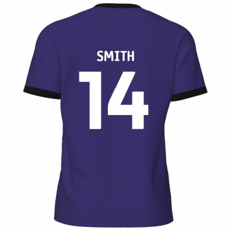 Kandiny Miesten Kane Smith #14 Violetti Vieraspaita 2024/25 Lyhythihainen Paita T-Paita