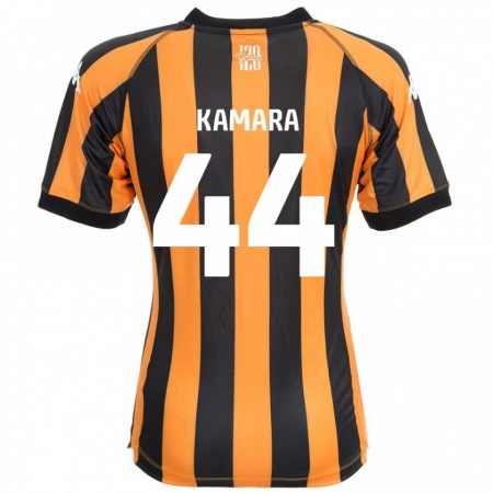 Kandiny Lapset Abu Kamara #44 Musta Amber Kotipaita 2024/25 Lyhythihainen Paita T-Paita